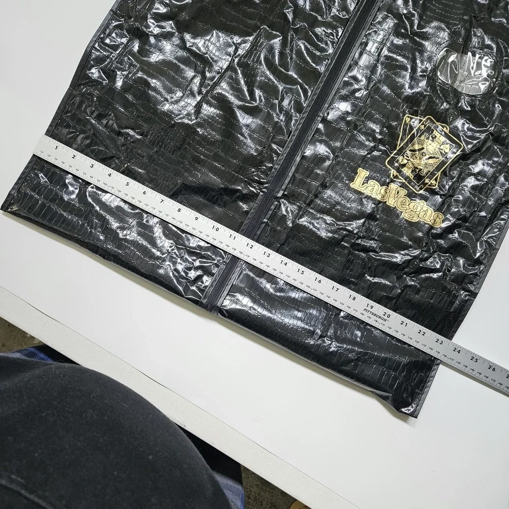 Las Vegas Garment Bag‎ Unisex OS Black Crocodile Embossed Suit Cover Luggage